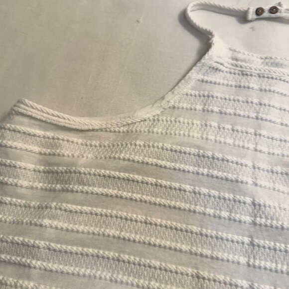 Free People Beach Halter top, White cotton, Size: XS, NWOT - Picture 4 of 5